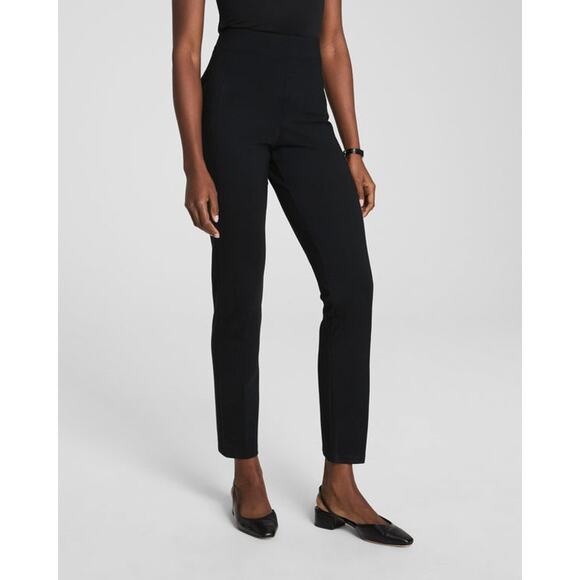 NWT Spanx SPANXsmooth PerfectFit Ponte Slim Straight Pant in Black size Medium - Picture 2 of 8